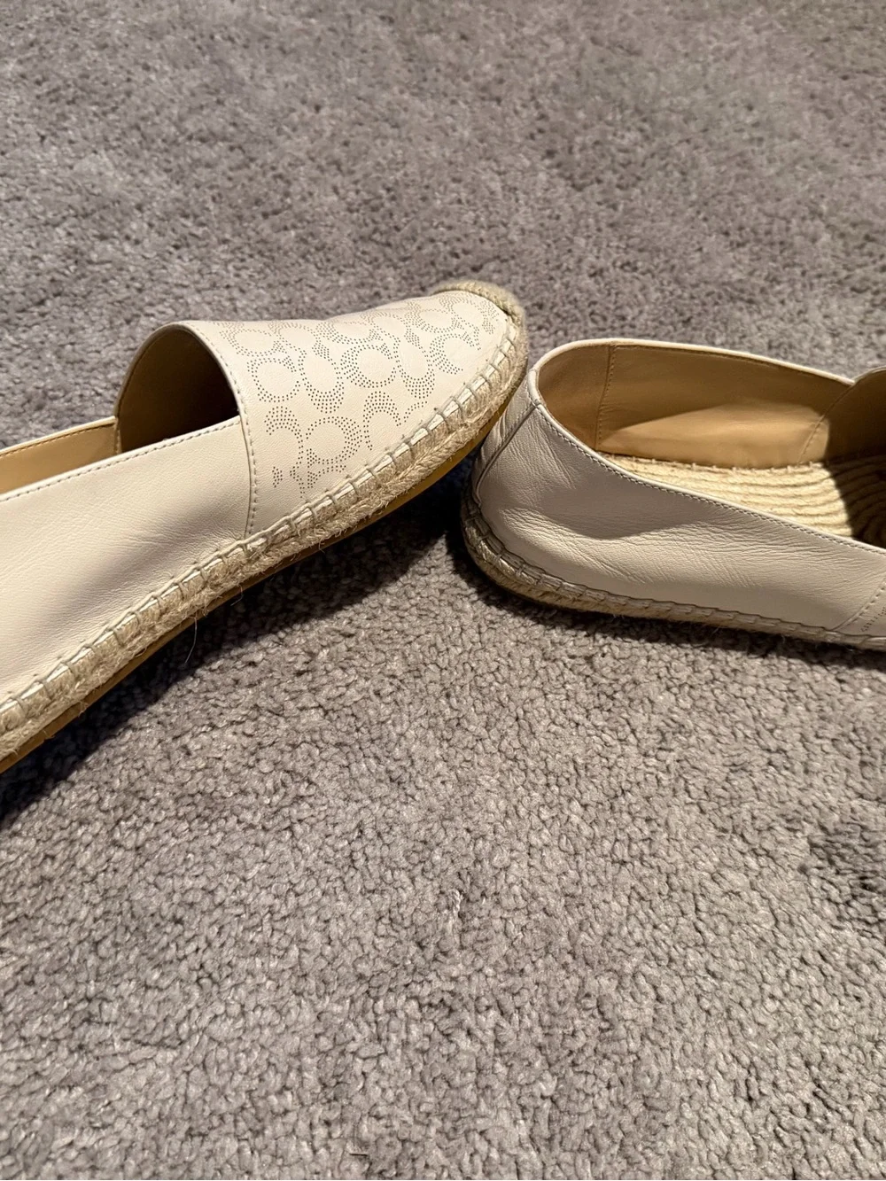 Coach espadrille flats